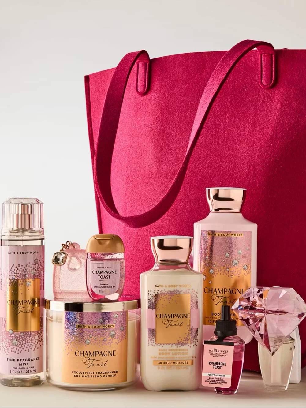 Bath & Body Works Champagne Toast Gift Set
